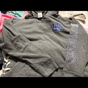 Vs pink uk hoodie sz xs oversized fit